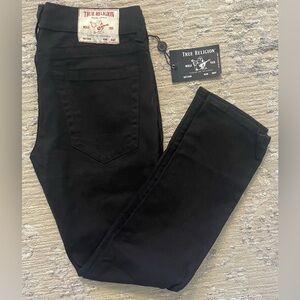 True Religion - Cotton blend black denim jeans 34W x 32L